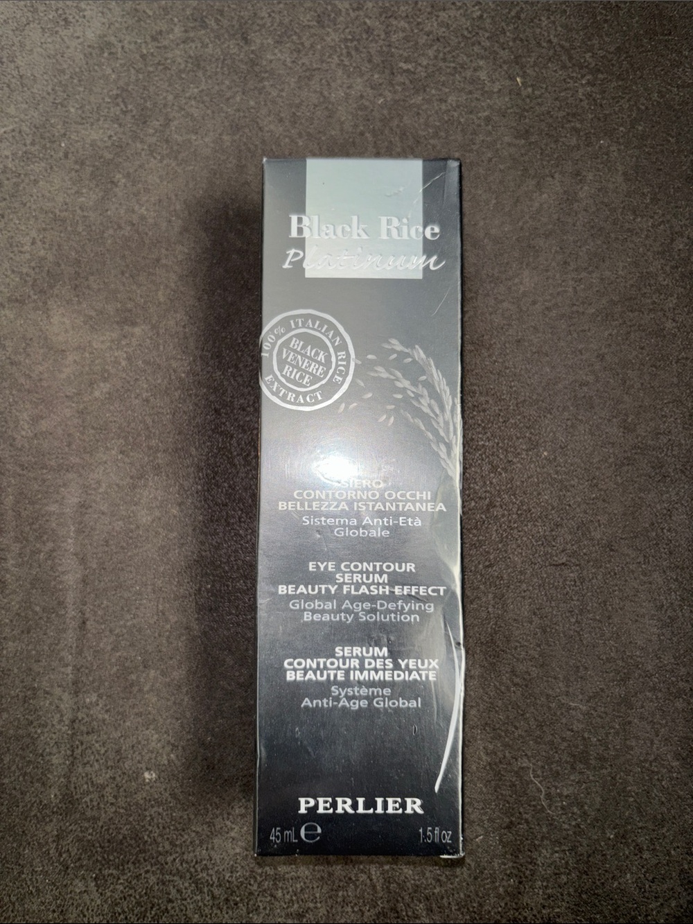 Perlier Black Rice Platinum Eye Contour Serum